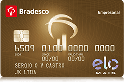 Cartão de Crédito Bradesco Empresarial Elo Mais